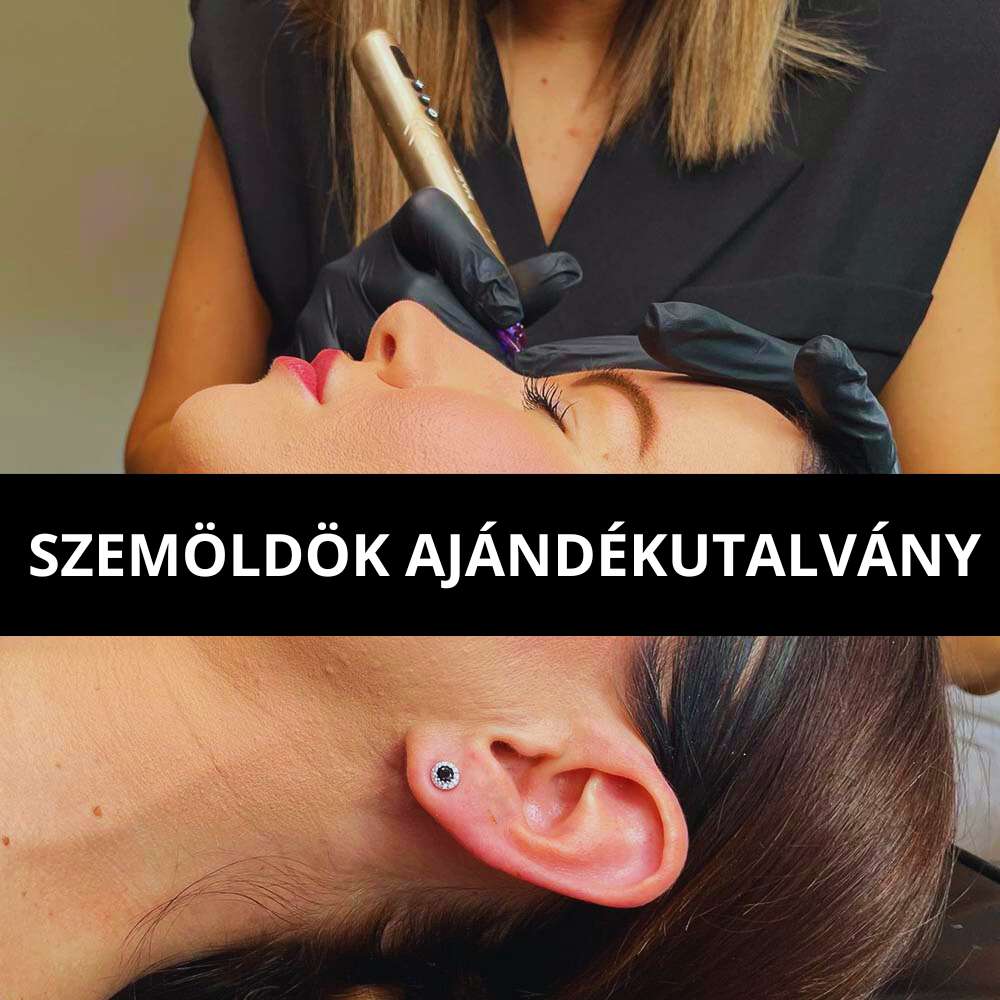 szemöldöktetoválás ajándékba